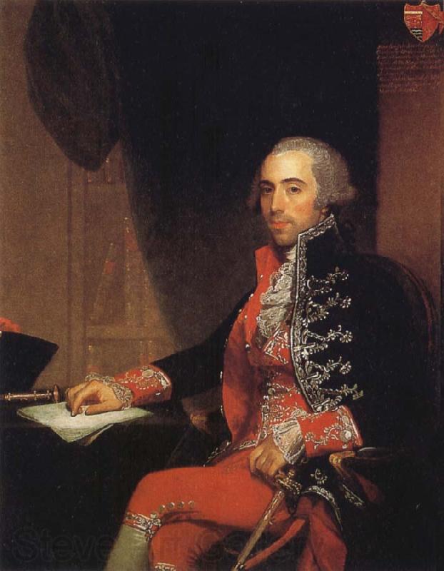 Gilbert Stuart Portrait of Don Jose de Jaudenes y Nebot Norge oil painting art